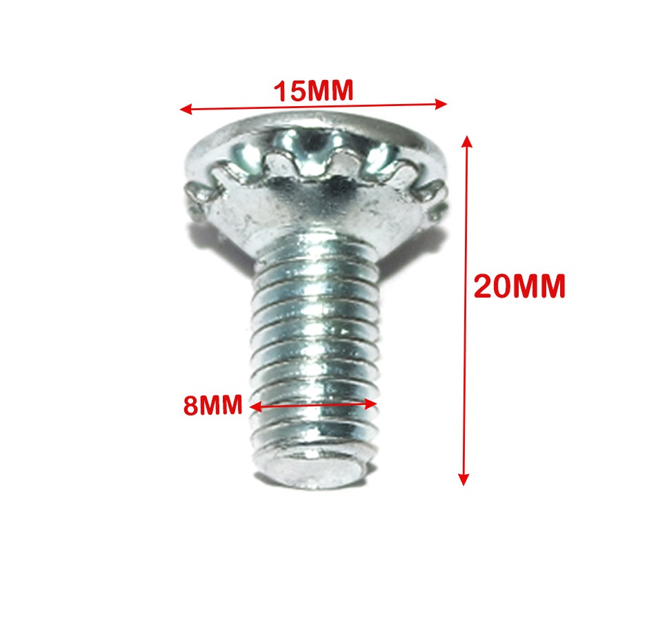 12x Side Door & Rear Tailgate Lock & Latch Screw For Suzuki Samurai SJ410 SJ413