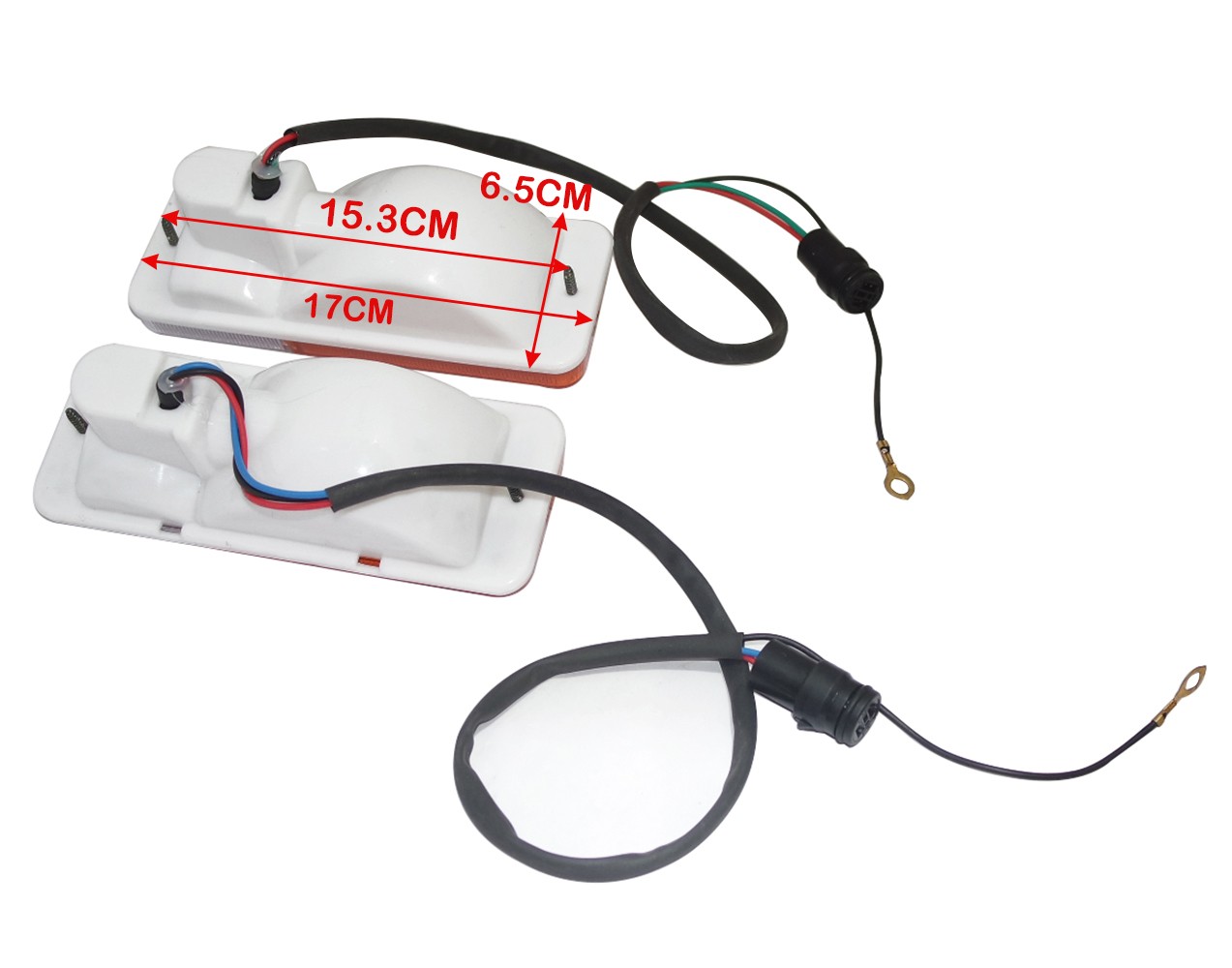 Set of LED Tail Lights Indicators Front Bumper For Suzuki Samurai SJ410 SJ413