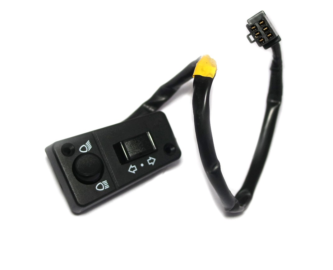 Handle Bar Light Dipper Switch LH For Bajaj 3 Wheeler Tuk Tuk Rear Engine 2S/4S