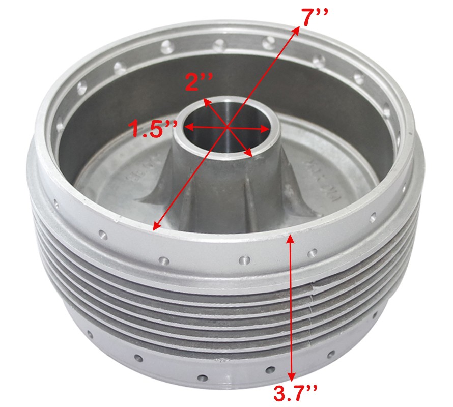 Wheel Brake Drum Hub For Vintage Jawa CZ Perak 250 350 353 360 361 559