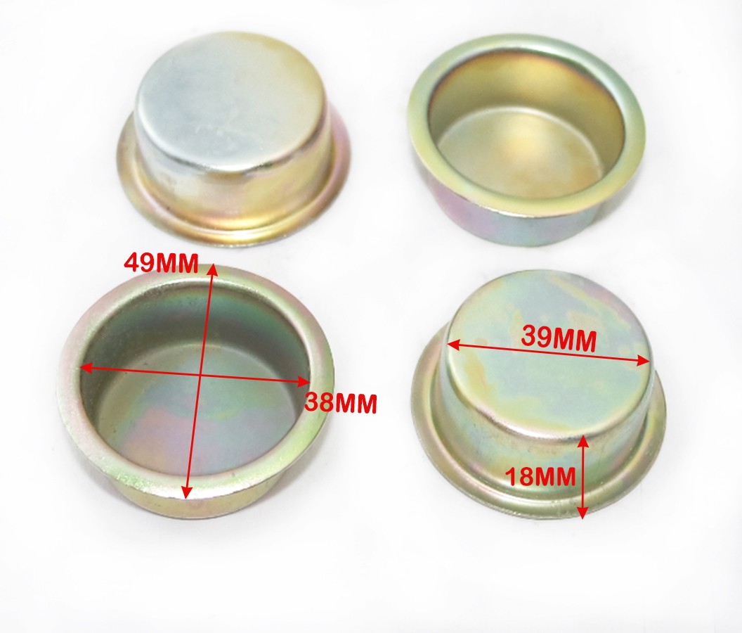 4 Pcs Front Axle Grease Cap For Suzuki Samurai SJ410 SJ413