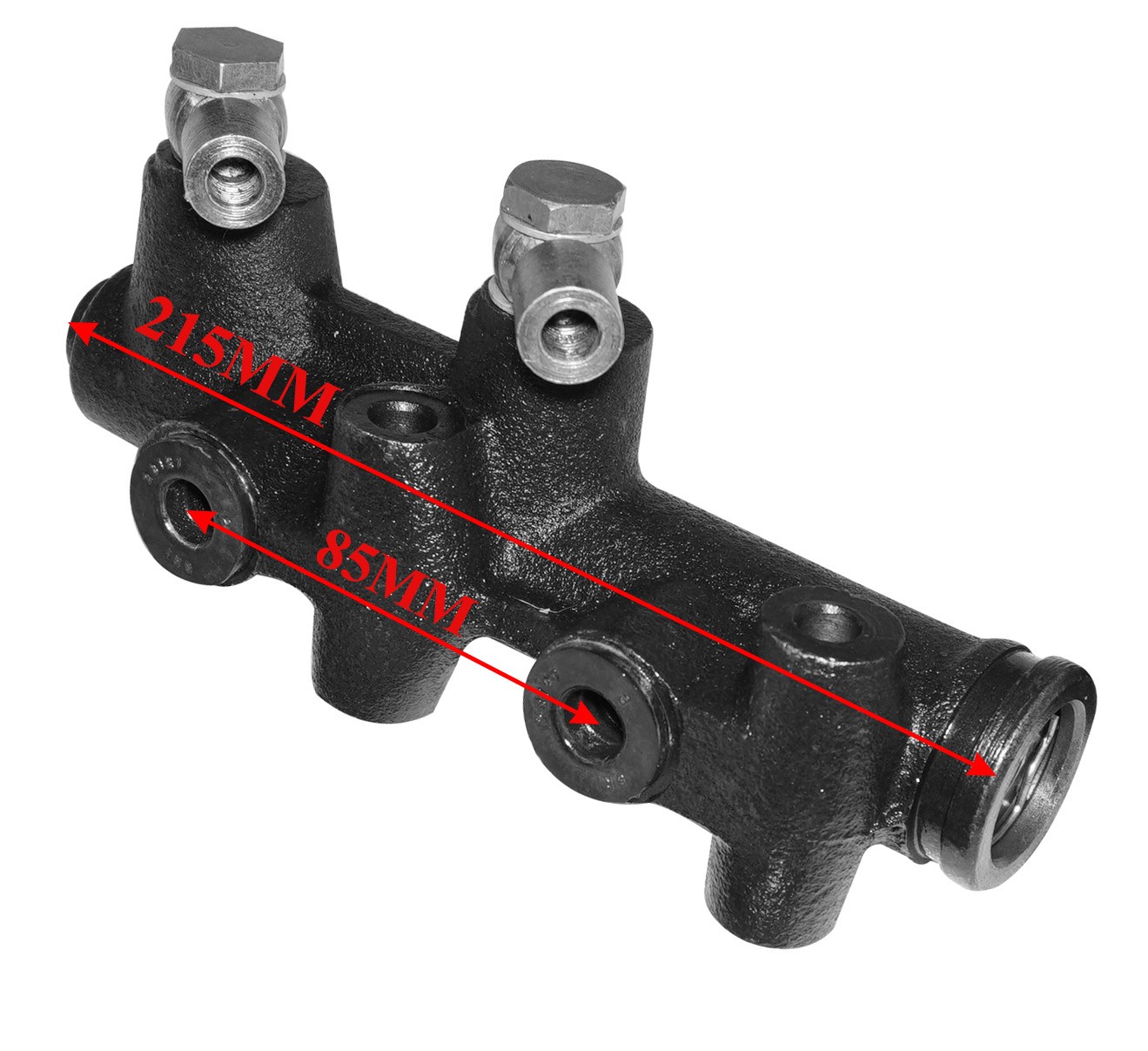 Brake Upgrade Master Cylinder Assy Complete Kit + 2 Piston For Willys Jeeps CJ