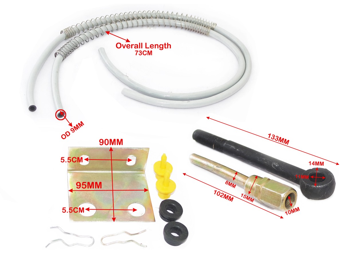 For Willys Jeeps CJ Brake Upgrade Master Cylinder Assembly Kit