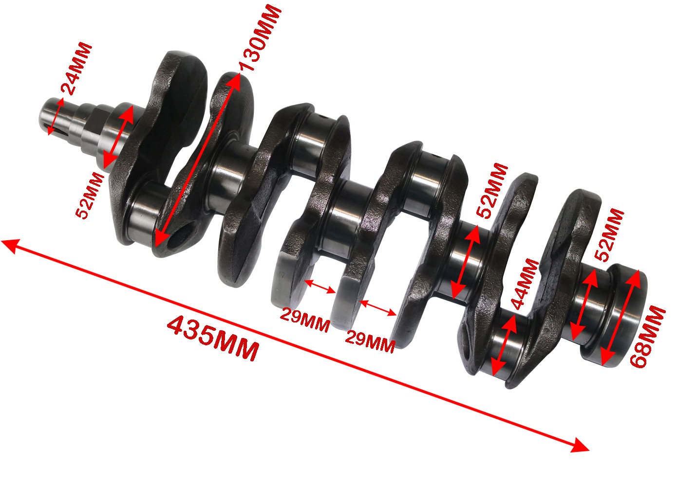 Crankshaft For Suzuki 1.6 Vitara G16A G16B 12221-71C00-000 1222171C00000