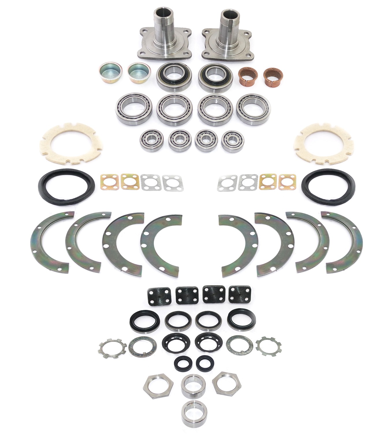 Front & Rear Axle Wheel Bearing Knuckle Rebuild Kit For Suzuki Samurai SJ410-413