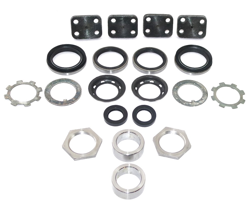 Front & Rear Axle Wheel Bearing Knuckle Rebuild Kit For Suzuki Samurai SJ410-413