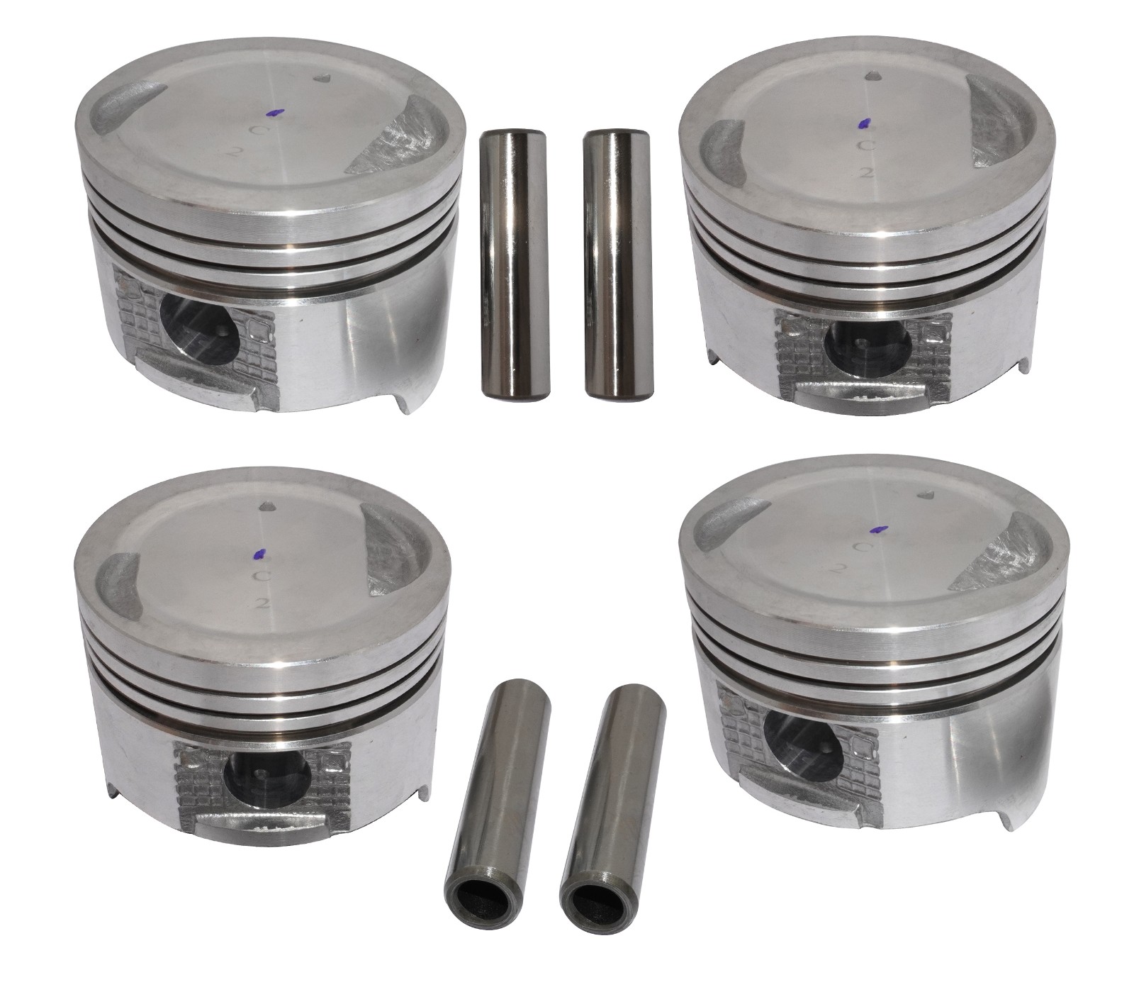 4 Cylinder Piston Set Standard Size For Suzuki SJ413