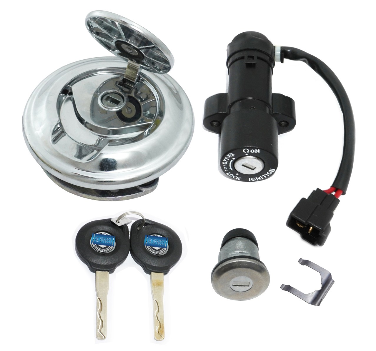 Common Key Set Fits For Royal Enfield Meteor 350 RAP00013/B