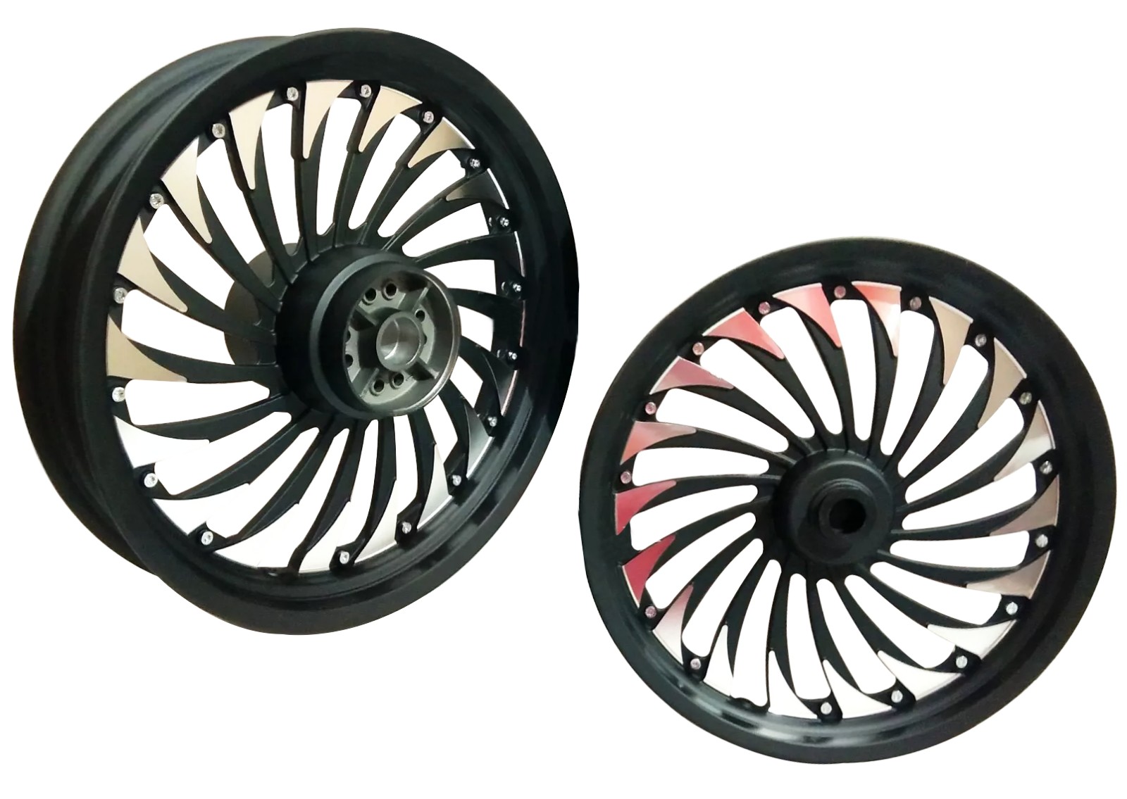 Alloy Wheel Rim Set For Royal Enfield Continental GT 650cc Interceptor 650cc