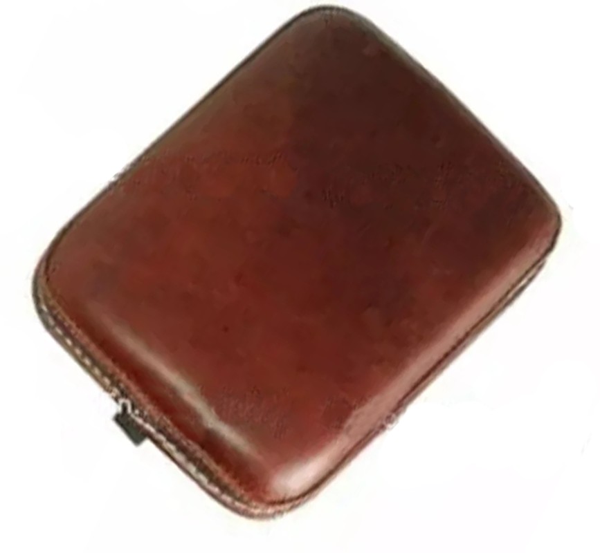 Pure Leather Rear Pillion Saddle Seat Brown for Royal Enfield Classic 350 500