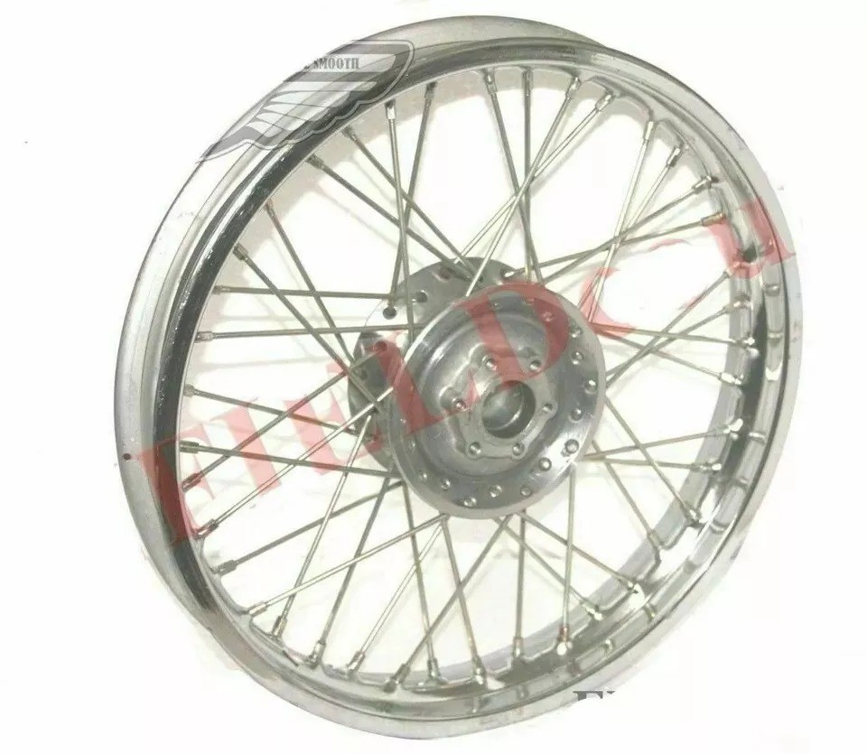 Chrome Front Wheel Rim 18'' X 2.5'' Fits For Royal Enfield Bullet