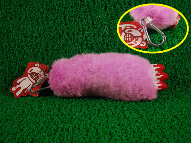 New Japan GLOOMY BEAR Claw 8.5" Plush Toy Rare Pink