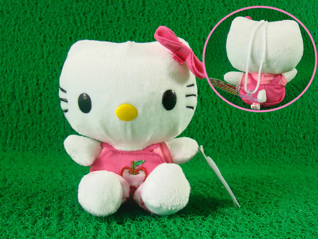 5.5" Japan Sanrio Hello Kitty Stuffed Plush Doll Pink