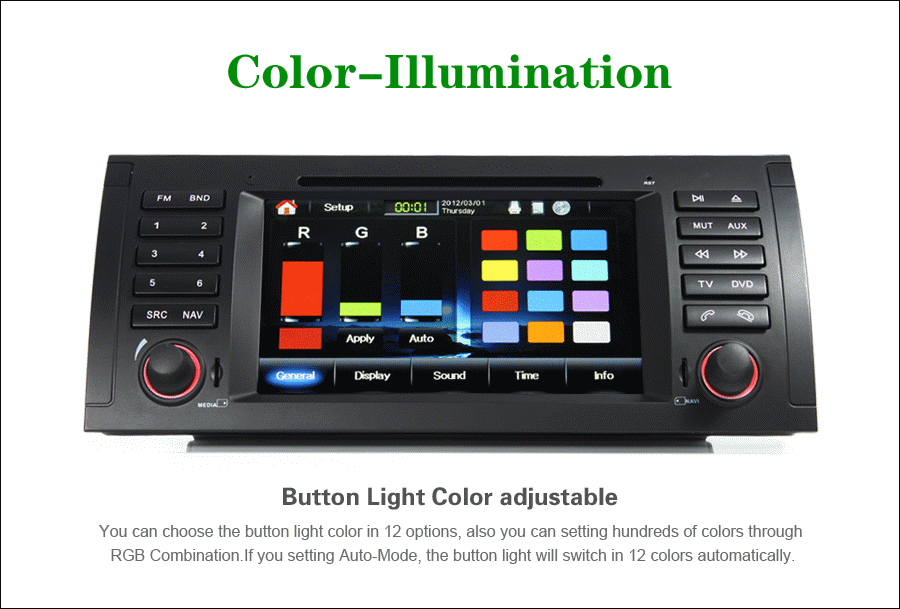 BMW e39 chinese radio replacement unit