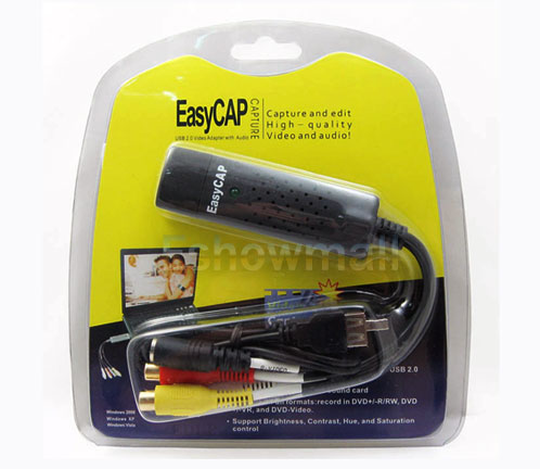 best video editing software for windows vista USB 2.0 TV VHS To DVD Video Audio Capture Adapter Vista pic
