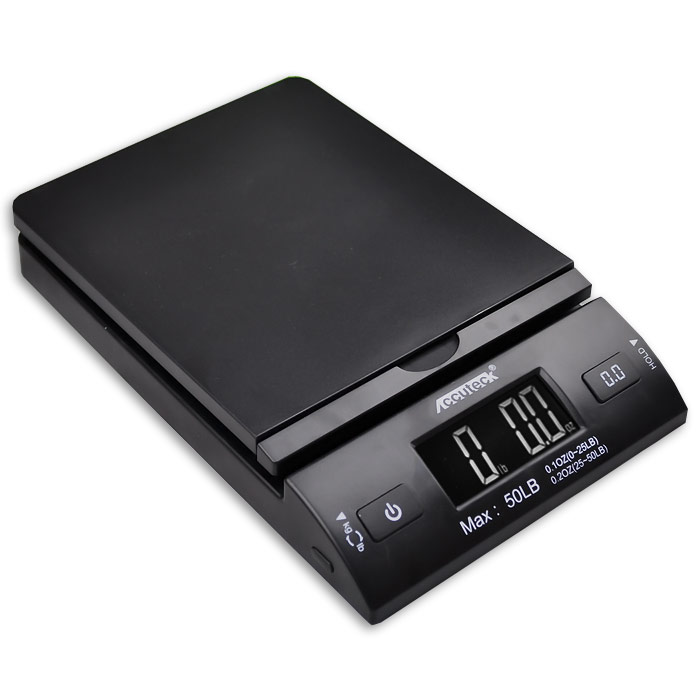 Accuteck 50lbx0.2oz AllInOne PT50 Digital Shipping Postal Scale W/AC Postage