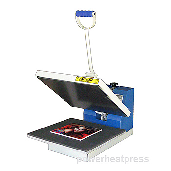 Power Heat Press 15 x 15 White Blue