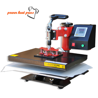 6 in 1 Digital Heat Press transfer Machine Black Red