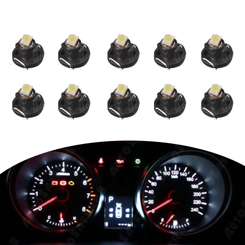 5Pair White T4.2 NEO WEDGE LED GLOBES SMD LED DASH CLUSTER New AU