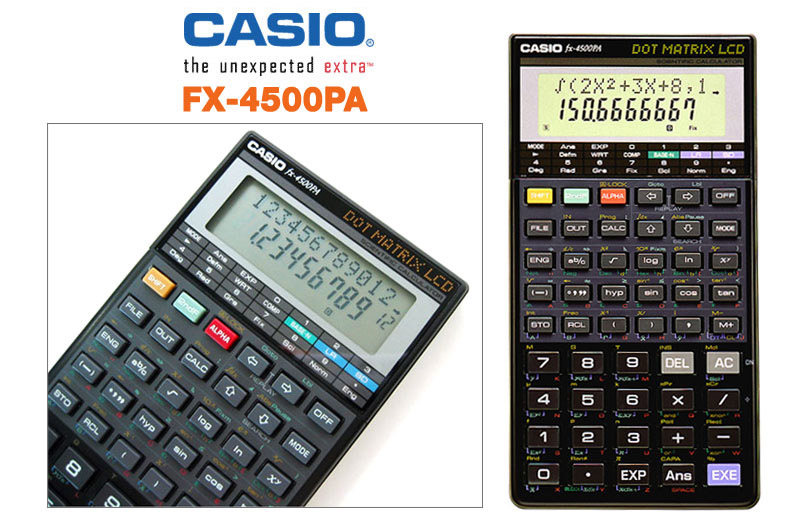 casio 4500 calculator