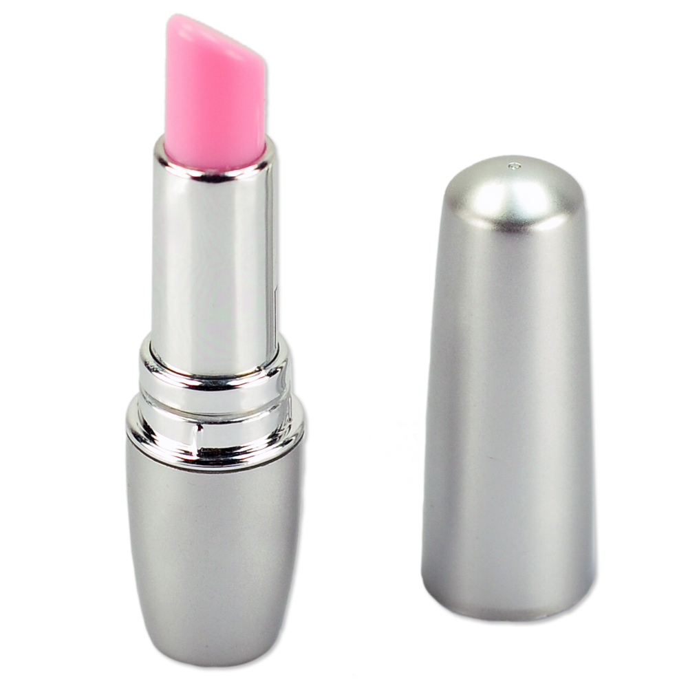 2 X Portable Mini Lipstick Vibrator Face Forehead Neck Massager Vibe US