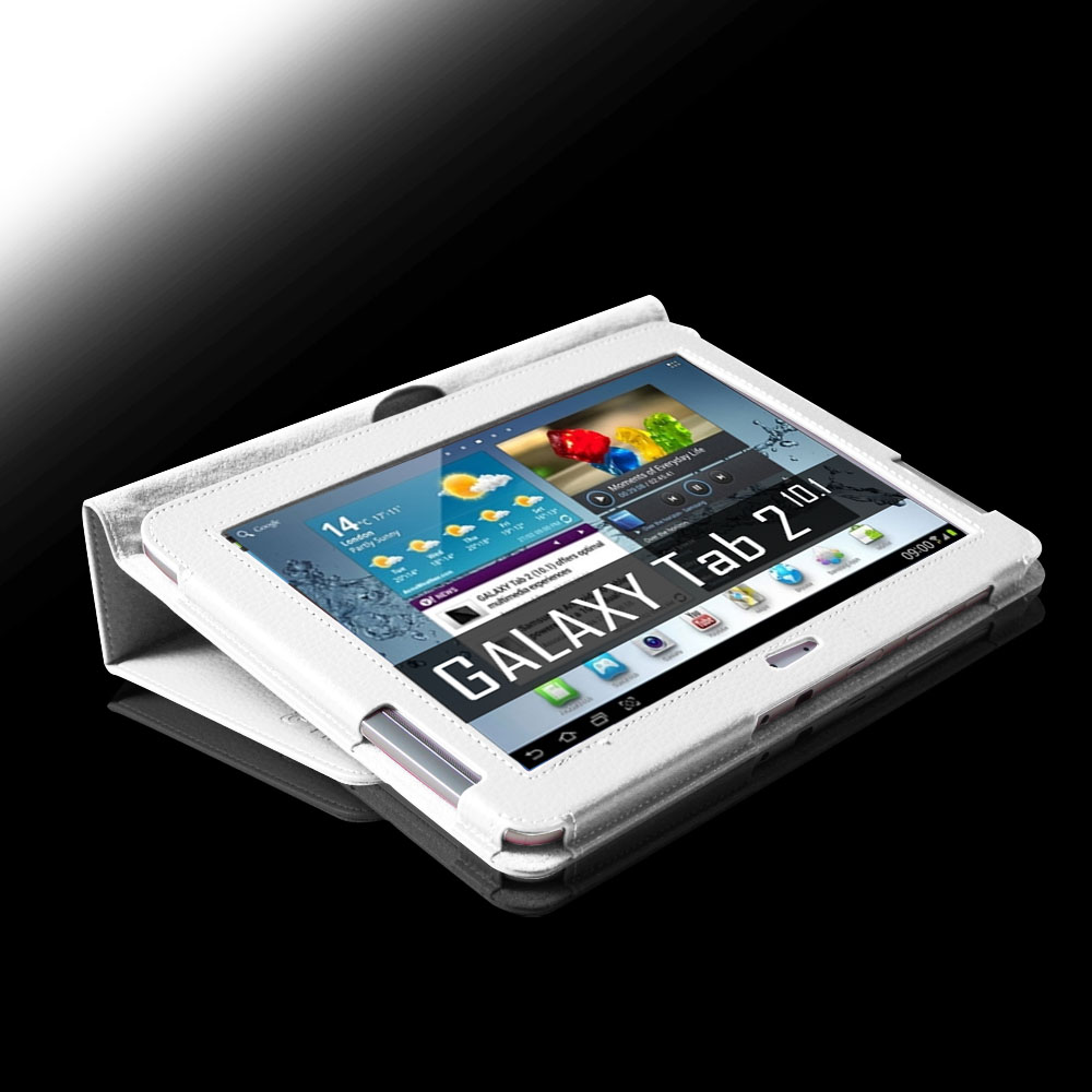 Samsung Galaxy Tab 2 10.1 inch Tablet Folio Leather Case Cover