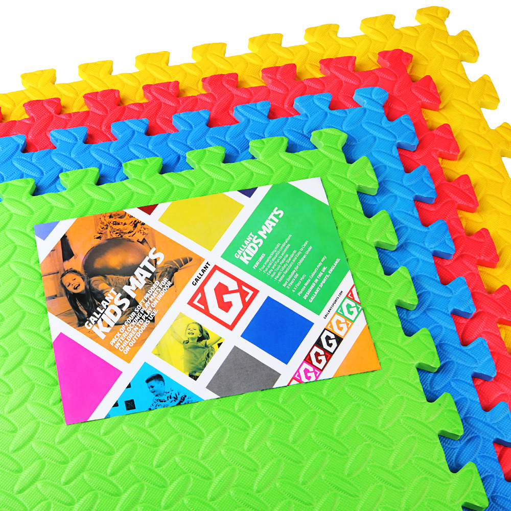 Soft Eva Foam Interlocking Crash Mats Floor Kids Play Puzzle Gym