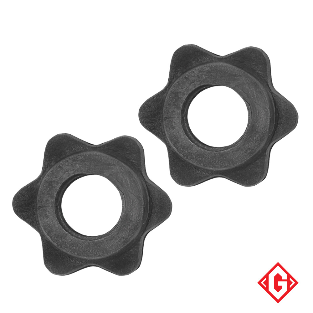 Gallant 1" Standard Dumbbell Bar Barbell Weight Spinlock Collars Vinyl