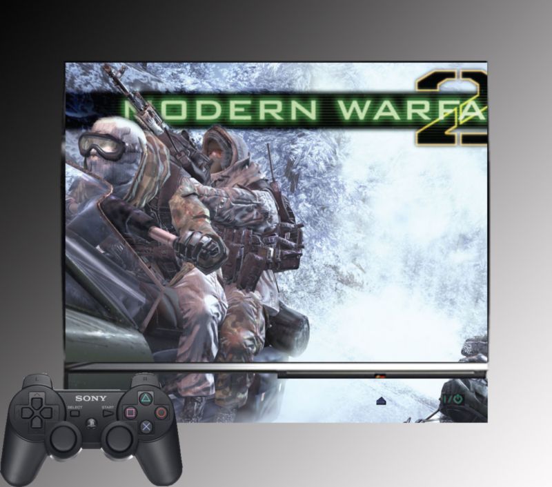 Call of Duty Modern Warfare #2 SKIN Playstation 3 PS3