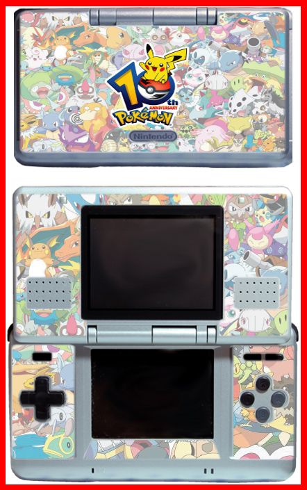 Pokemon Diamond Pikachu Game SKIN #10 for Nintendo DS