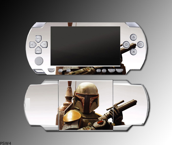 Star Wars Boba Jango Fett game SKIN DECAL #4 Sony PSP
