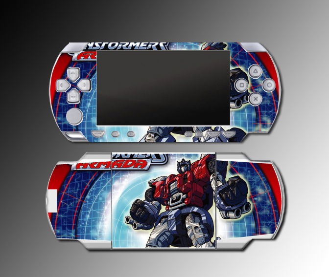 Transformers Optimus Prime game SKIN 6 for Sony PSP