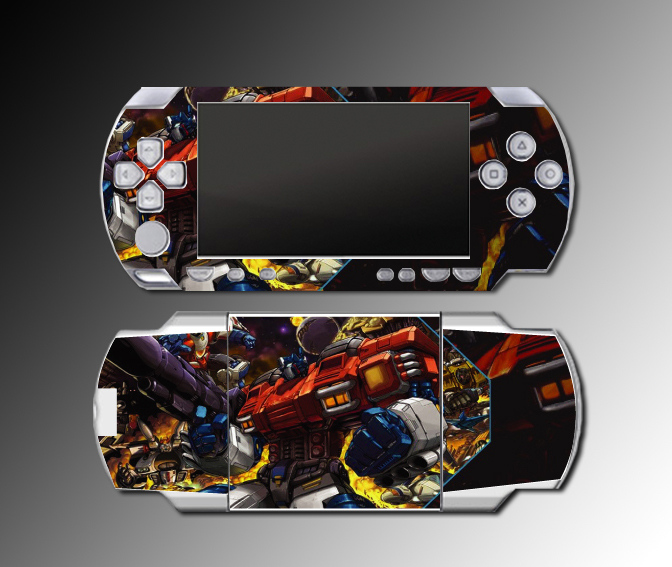 Transformers Optimus Prime movie game SKIN #7 Sony PSP