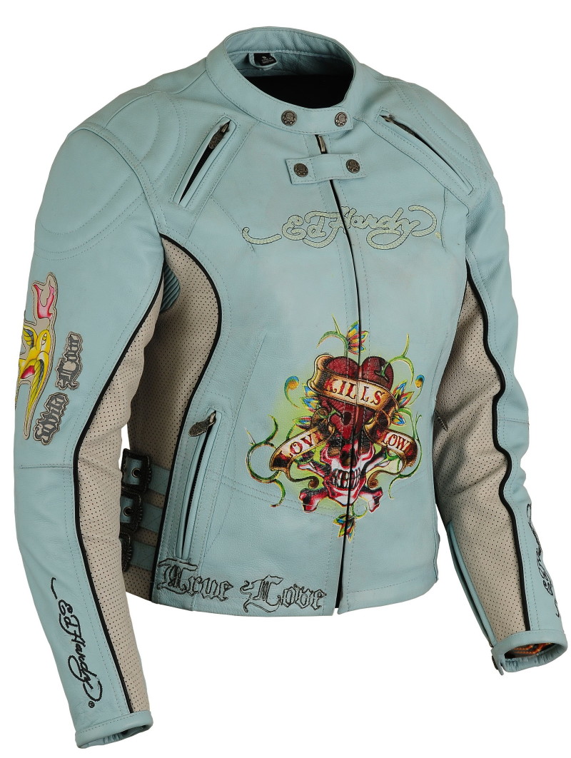 blue ed hardy jacket