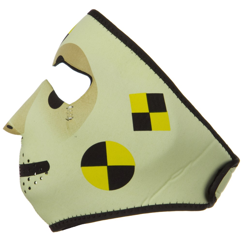 CRASH TEST DUMMY NEOPRENE MOTORCYCLE BIKER SNOW MOBILE SKIING FACE MASK