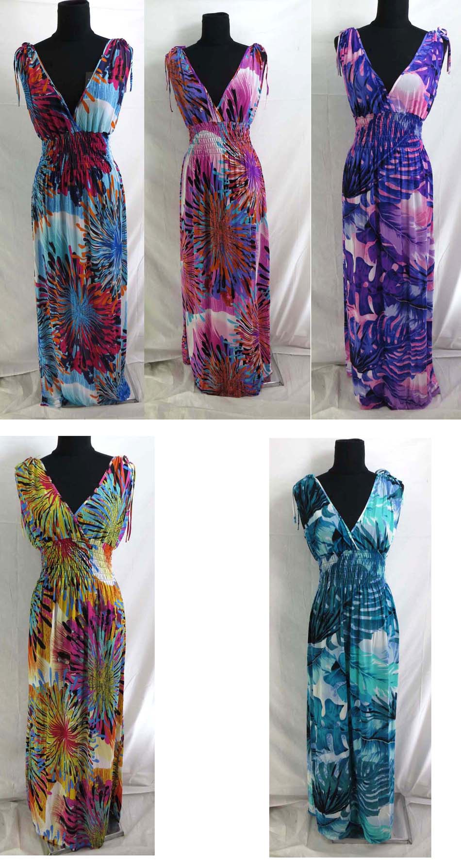 10 pcs wholesale long dresses bargain price summer women*Ship From US