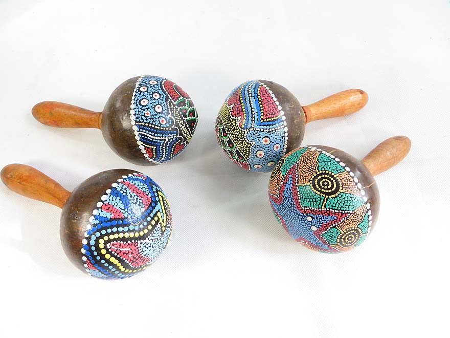 10 pieces handheld percussion musical instrument SEED RATTLE wholesale