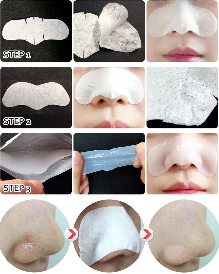 Black Out Pore 3 Step Nose Pack Detail