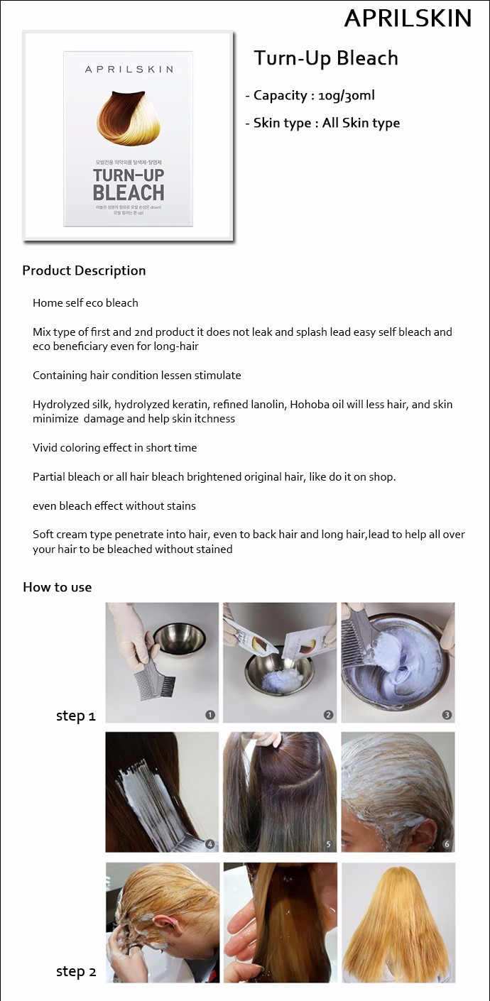 Image result for APRIL SKIN TURN UP BLEACH