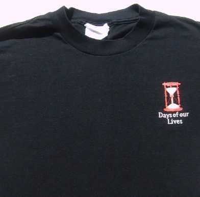 DAYS of OUR LIVES soap opera SMALL T-SHIRT hourglass