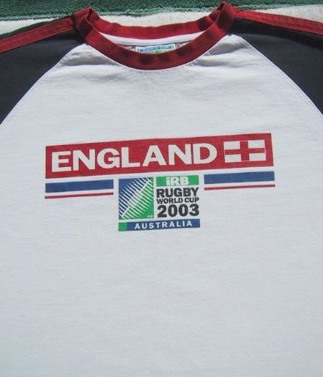 ENGLAND - IRB Rugby World Cup 2003 Australia M T-SHIRT