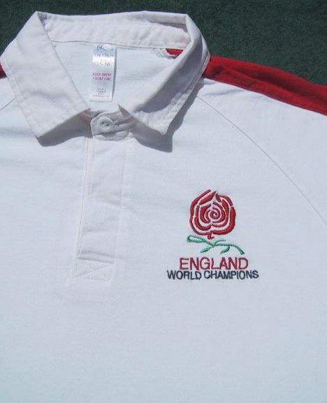 ENGLAND World Champions Rugby - Youth size 15-16 SHIRT