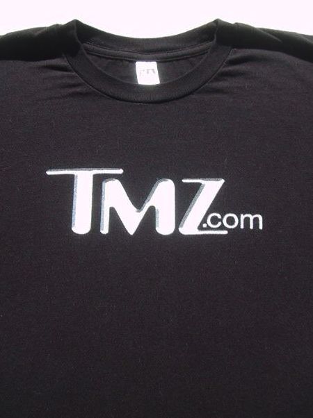 TMZ website promo LARGE T-SHIRT celebrity gossip news