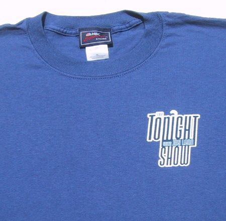 The Tonight Show with JAY LENO nbc store XL T-SHIRT