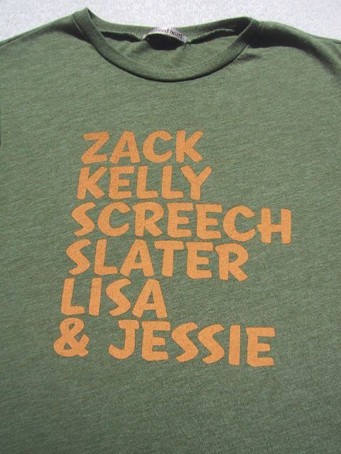 SAVED BY THE BELL cute! GIRLS M(10-12) TOP TEE SHIRT