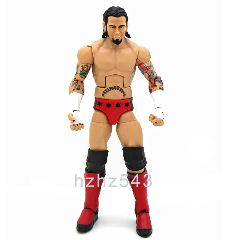 76YL WWE Wrestling Mattel Elite Collection Exclusive ECW CM Punk Action Figure eBay