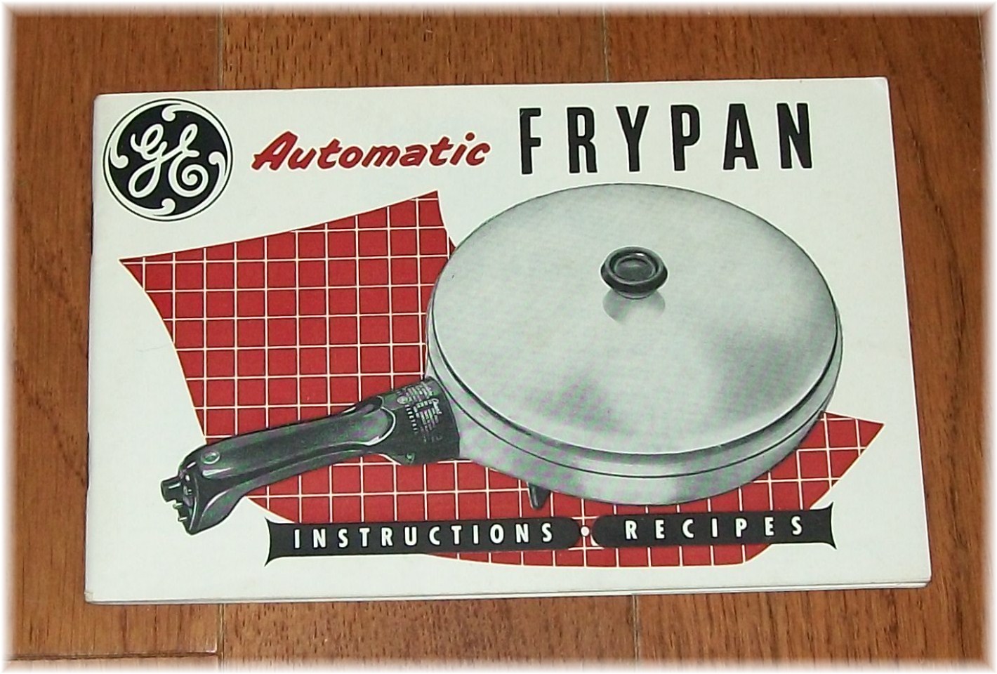 GE General Electric FRY FRYING PAN Recipe & Instruction Book eBay