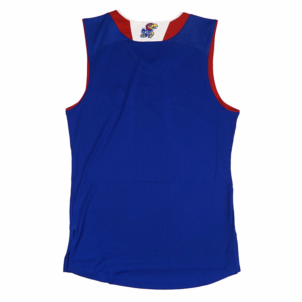 Camiseta deportiva para hombre Kansas Jayhawks NCAA auténtica corte profesional en cancha - Imagen 8 de 16