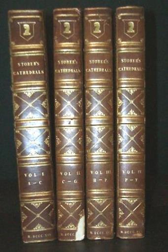 250 Engravings Architecture of England Cathedrals 1814