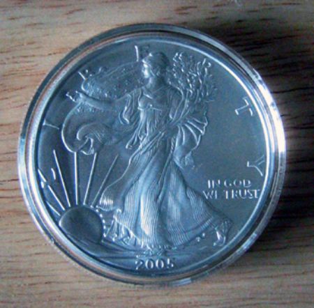 20 AIRTITE COIN HOLDERS 2009 US American Silver Eagle